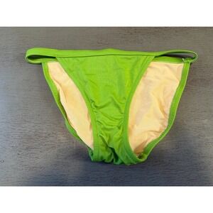 green J CREW  lined swimsuit bikini bottom size small